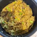 甲斐犬幸ちゃんのママ's cooksnap of when they made m包丁いらず♪炊飯器DEカレーピラフ.