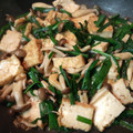 だぁしま's cooksnap of when they made ☺簡単もう一品♪厚揚げとニラの炒め物☺.