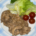 モフ's cooksnap of when they made 簡単すぎる！袋とレンジで作る豚の生姜焼き.