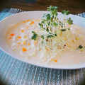 クックらっち☆'s cooksnap of when they made 豆乳担々麺ラーメン素麺アレンジ☆うどん.