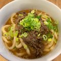 amaranthus's cooksnap of when they made 牛丼をリメイク！肉うどん♪.