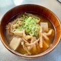 azbjbn's cooksnap of when they made 豆腐とエノキと油揚げのお味噌汁♪.