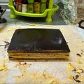 ニッシーマン's cooksnap of when they made オペラ風チョコレートケーキ.