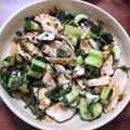 こもりうさみ's cooksnap of when they made ゆで鶏で作る★柔らか鶏むね肉のよだれ鶏。.
