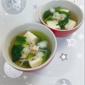 yukakobi☆'s cooksnap of when they made 簡単！小松菜と豆腐のとろみスープ.