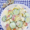 みっちゃん❇️68's cooksnap of when they made ☘️簡単りんごサラダ☘️.