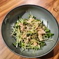 麻's cooksnap of when they made カイワレとツナだけ☆簡単サラダ.