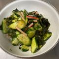 カントリンブンブン's cooksnap of when they made わかめときゅうりの薬膳ナムル.