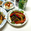にきけん's cooksnap of when they made ポン酢で簡単！茄子とパプリカの揚げ浸し♪.