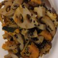 あゆたっくん's cooksnap of when they made かぼちゃとレンコンの甘酢煮.