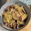 じいじい毎日挑戦's cooksnap of when they made 里芋･大根･イカのこっくり煮.