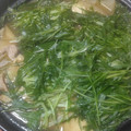 みちばたの花's cooksnap of when they made 水菜使い切り♪豚肉と大根のはりはり鍋.