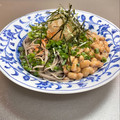 Etsu☆ko's cooksnap of when they made おろし納豆蕎麦.