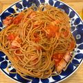 pishama's cooksnap of when they made トマトパスタ.