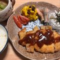 ようぷりん's cooksnap of when they made 我が家で大人気♪＾＾ソースチキンカツ丼♪.
