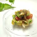 とのチャマ's cooksnap of when they made アボカド・トマト・しらすのコク旨サラダ.