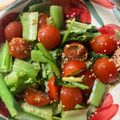 ママとキューピー's cooksnap of when they made 小松菜とトマトの中華サラダ.