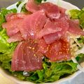 ☆はあ☆'s cooksnap of when they made マグロのカルパッチョ風サラダ.