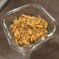 haruao☆'s cooksnap of when they made れんこんとひき肉の炒め.