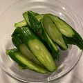 honokaokan's cooksnap of when they made 美味しくて教えてもらった胡瓜の漬け物✿.