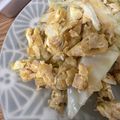 seesaa♪'s cooksnap of when they made ■ツナとキャベツの卵炒め■.
