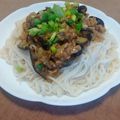 ✏❤☁⚡⏳'s cooksnap of when they made ◆絶品!!カンタン肉味噌ナスそうめん◆.