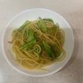 クック9BD0HE☆'s cooksnap of when they made ☆しらすときゃべつのペペロンチーノ☆.