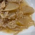 さやむにゃ's cooksnap of when they made ご飯にあう！コロコロ大根＆とろとろエノキ.