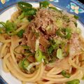 Nöööla♡'s cooksnap of when they made ☆ツナと玉ねぎのにんにく醤油パスタ☆.