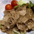 ☆ごはんできた☆'s cooksnap of when they made 豚こまの生姜焼き.