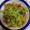 ふう's cooksnap of when they made キャベツと鶏むね肉のオイスター炒め.