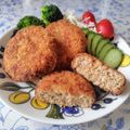在宅勤務のおじさん's cooksnap of when they made ヘルシーなキャベツ入りメンチカツ.