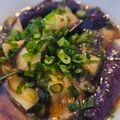 にひまるにゃん's cooksnap of when they made レンジで簡単♪茄子の揚げ浸し／香味葱だれ.