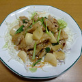 55才のおじさん's cooksnap of when they made 10分！カブと豚こまのオイスター炒め.