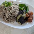 LunaJuno's cooksnap of when they made ナスの揚げ浸しひんやりざる蕎麦.