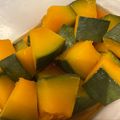 clover55's cooksnap of when they made 麺つゆで簡単レンジで本気のかぼちゃの煮物.