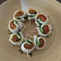 ケー子's cooksnap of when they made ちくわで明太子＆大葉クルクル巻き✿.