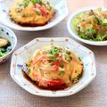 runa10's cooksnap of when they made カニカマとネギで天津飯.