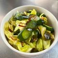azbjbn's cooksnap of when they made 簡単！春キャベツときゅうりの浅漬け.