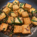 ☆ドキンちゃん☆”'s cooksnap of when they made 厚揚げそぼろ炒め.