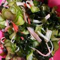 クックOBSDVC☆'s cooksnap of when they made きゅうりとワカメとカニカマの酢の物.