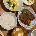もも's cooksnap of when they made 豚挽肉でジュワ～！甘辛ピーマンの肉詰め♡.