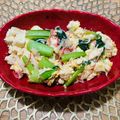 ボブナナ's cooksnap of when they made 豆腐と卵の小松菜かにかまあんかけ.