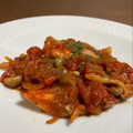 ☆GSSQHY☆'s cooksnap of when they made 秋鮭としめじのトマト煮.