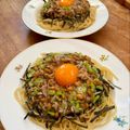 はーくんごーごー's cooksnap of when they made 混ぜるだけ♡超簡単！納豆卵しらすパスタ.