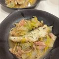 fl＊＊'s cooksnap of when they made フライパン１つで！簡単♪白菜と鱈の酒蒸し.