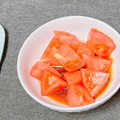 茶太郎ラッシュ･ω･'s cooksnap of when they made トマトの種が崩れない切り方.