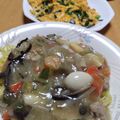 みなあゆママ's cooksnap of when they made 決め手はごま油！あんかけ焼きそば☆.