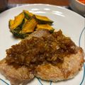 むねともも22's cooksnap of when they made ◆くまんちの、ポークソテー◆.