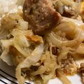 のぶ代's cooksnap of when they made ウチの男子達の太鼓判♪キャベツ鶏味噌炒め.